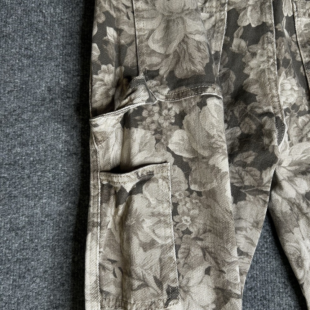 Pacsun Milo Floral Cotton Carpenter Pants Womens Size 29x30 Baggy - Picture 8 of 9